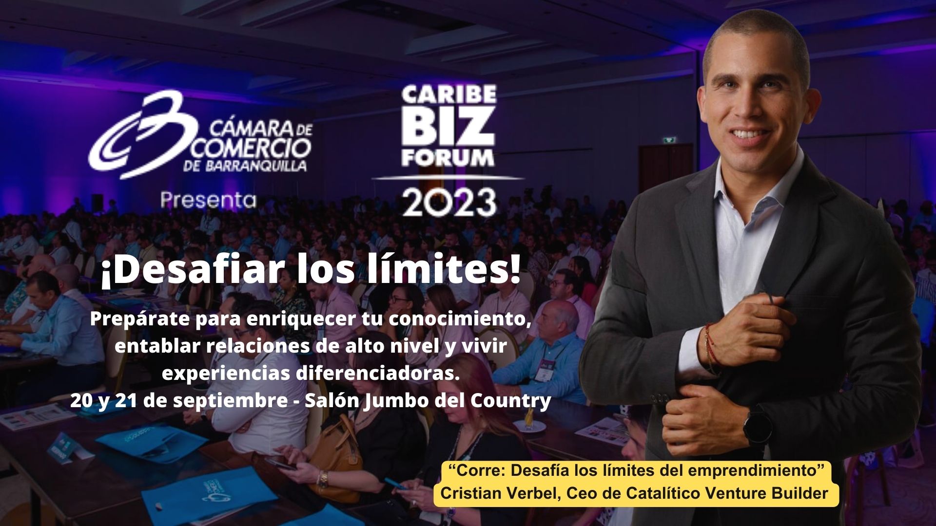 En este momento estás viendo CEO de Catalitico, Cristian Verbel, será ponente en el Caribe Biz Forum 2023